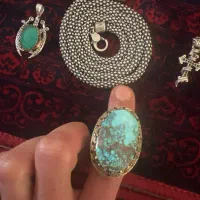 زنجیر،انگشتر،پلاک نقره|جواهرات|دورود, |دیوار