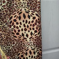 شال پلنگی منگوله ای قواره دار حراج