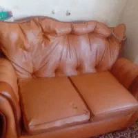 مبل چرم اصل قدیمی