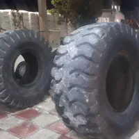 دوعدد لاستیک ۲۳نیم ۲۵ لودر