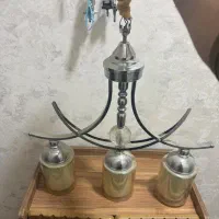 لوستر رینگ استیل نسکافه ای مدرن