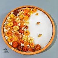 شمع گل خشک|صنایع دستی و سایر لوازم تزئینی|تهران, بهداشت|دیوار