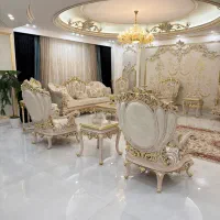 مبل کلاسیک نه نفره MILANتماما چوب سوپر راش گرجستان|مبلمان خانگی و میز عسلی|فردیس, فردیس|دیوار