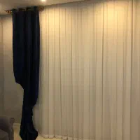 پرده کرکره ای پرده پذیرایی بادستک پرده اتاق و تراس|پرده، رانر، رومیزی|مشهد, امامیه (شهرک غرب)|دیوار