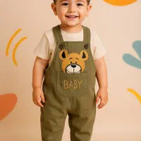 اقساطی/شلوار پیش بندی +بیلر پسرانه+سیسمونی کامل