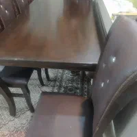 میز غذاخوری شش نفره