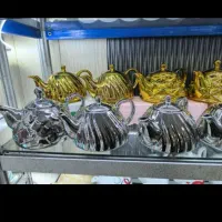 قوری طلایی عمده و تکی