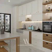 طراحی تخصصی کابینت آشپزخانه + ارائه طرح سه‌بعدی|خدمات پیشه و مهارت|رشت, بلوار گیلان|دیوار