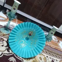 جا میوه‌ای با شمعدان