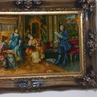 تابلو فرش دستبافت شاعر جوان