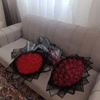 گل ربانی دسته گل باکس گل تک شاخه|گل مصنوعی|خاوران, |دیوار