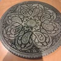 سینی مسی قلم کاری اصفهان