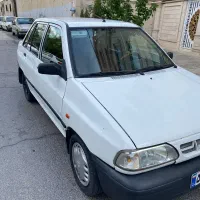 پراید بی رنگ و ضربه