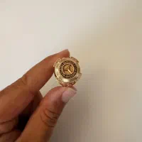 انگشتر طلا طراحی بنز