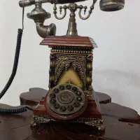 تلفن رومیزی چوبی ریبا