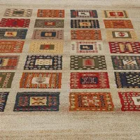 فرش کرم ساوین اصلی گلستان