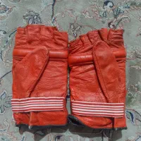 دستکش پنجه ای چرم اصل بوکس ام ام ای|تجهیزات ورزشی|تهران, صادقیه|دیوار