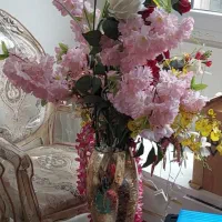 گل و گلدان مصنوعی