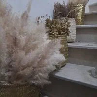 جای گلدون حصیری