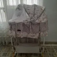 تخت بچه طرح ملورین گهواره شو کاملا نو