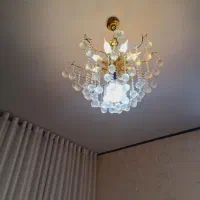 دو عدد لوستر در حد نو|لوستر و چراغ آویز|شیراز, شهرک کوشکک|دیوار