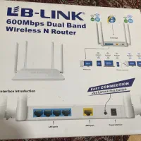 روتر LB LINK ، مدل۶۰۰Mbps Dual Band Wireless N|مودم و تجهیزات شبکه|رشت, کاکتوس|دیوار