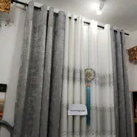 خرازی وپرده سرای نگین.فروش کامل لوازم پرده|پرده، رانر، رومیزی|خاش, |دیوار