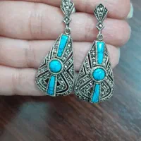 گوشواره طرح نقره