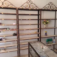 قفسه و ویترین مخصوص پارچه فروشی ویترین لباس فروشی