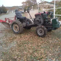 شخم باغ وبیل زدن تراکتور باغی