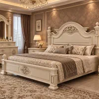 تخت خواب دونفری  صدف