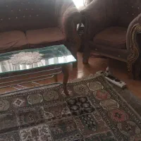 فرش9متری کاشان ومبل راحتی 7نفره|فرش|پاکدشت, شهرک امام رضا|دیوار