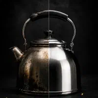 قوری کتری استیل