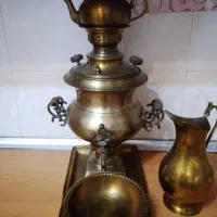 سماور زغالی انتیک .
