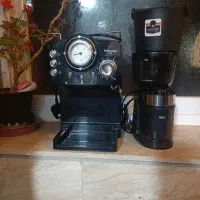 اسپرسو ساز مباشی همراه آسیاب قهوه