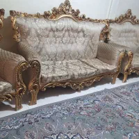 مبل سلطنتی ۷ نفره|مبلمان خانگی و میز عسلی|اندیشه, اندیشه فاز ۱|دیوار