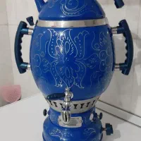سماور و قوری ۶ لیتری نو