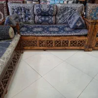 تخت سنتی /تمام روس/صندلی راک/میزناهارخوری کم جا|مبلمان خانگی و میز عسلی|زنجان, |دیوار