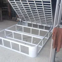 زیر تشکی فلزی سفید رنگ کفی/ ثابت/تخت جکدار|تخت و سرویس خواب|تهران, تهرانسر شمالی|دیوار