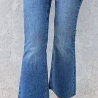 شلوار جین فلر کراپ|لباس|تهران, جی|دیوار