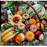 اموزش و سفارش و میوه ارایی و ژله تزریقی