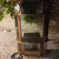 زیرتلویزیون چوبی
