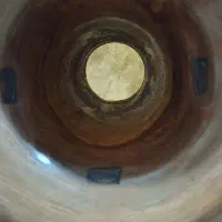 تمبک گردو کهنه تراش کاملا سالم|سازهای سنتی|شهرکرد, |دیوار