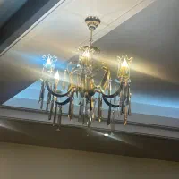 لوستر کریستالی کلاسیک شیک