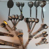 سرویس قاشق وچنگال قدیمی مدل دیپلمات