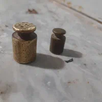 ۲ عدد سنگ ترازو برنجی