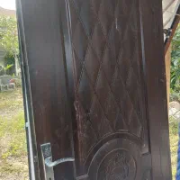 درب آهنی سنگین حفاظ|مصالح و تجهیزات ساختمان|رشت, لاکان|دیوار