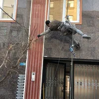 پیچ ورولپلاک نما پیچ رول پلاک کاردر ارتفاع ابندی|خدمات پیشه و مهارت|آمل, |دیوار