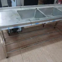 سینک صنعتی.فر صندوقی۹ بشقاب.سنگ همبر۶۰سانتی|کافیشاپ و رستوران|شیراز, کیان آباد|دیوار