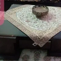 میز جلو مبلی و ۴عدد عسلی فقط ۸۰۰ حراج|مبلمان خانگی و میز عسلی|قم, شهرک فاطمیه|دیوار